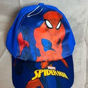 Marvel Spider-Man Blue and Red Kids Cap